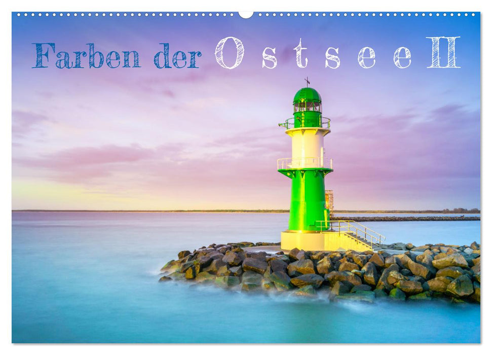 Farben der Ostsee II (CALVENDO Wandkalender 2024)
