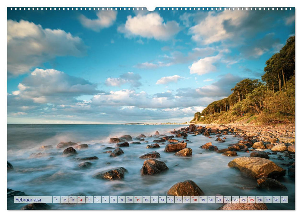 Farben der Ostsee II (CALVENDO Wandkalender 2024)