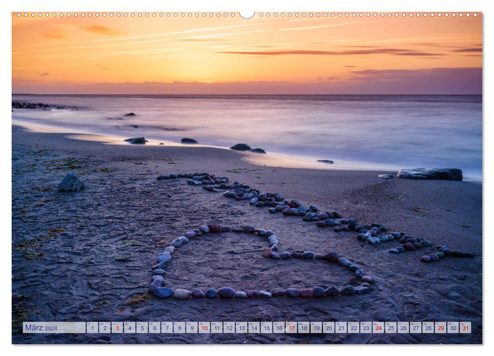 Farben der Ostsee II (CALVENDO Wandkalender 2024)