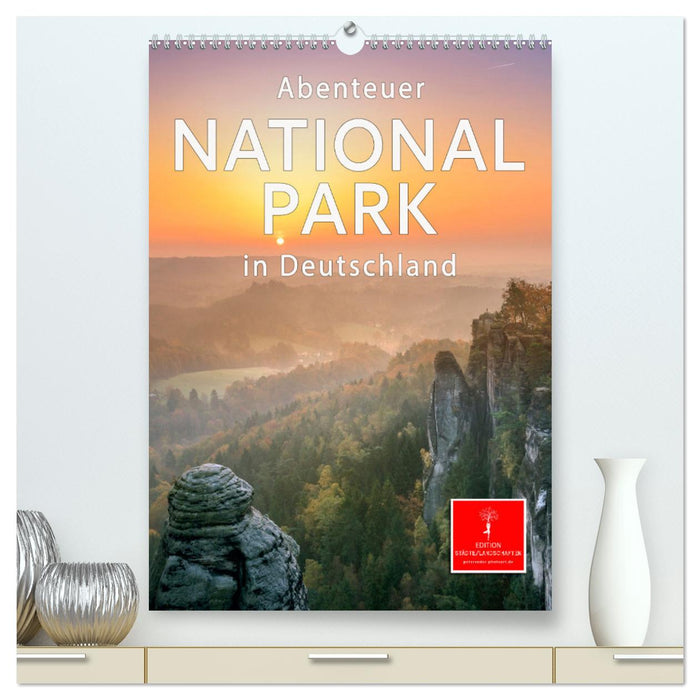 Abenteuer Nationalpark in Deutschland (CALVENDO Premium Wandkalender 2024)