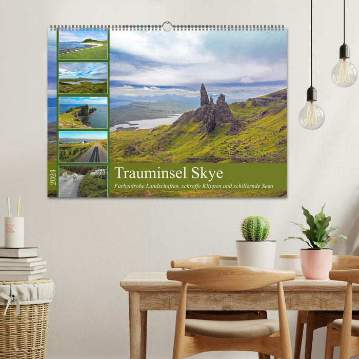 Dream Island Skye (Calendrier mural CALVENDO 2024) 