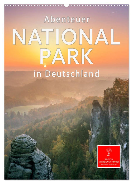Abenteuer Nationalpark in Deutschland (CALVENDO Wandkalender 2024)