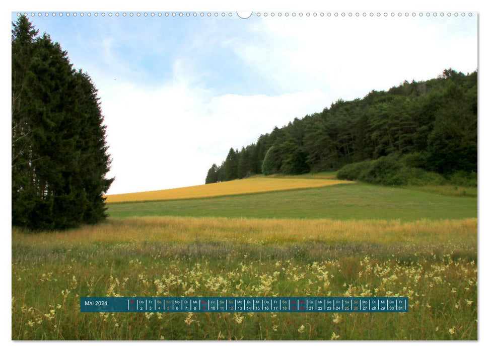 Toscane dans l'Eifel - Le Lampertstal (Calendrier mural CALVENDO Premium 2024) 