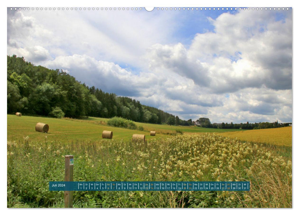 Toscane dans l'Eifel - Le Lampertstal (Calendrier mural CALVENDO Premium 2024) 