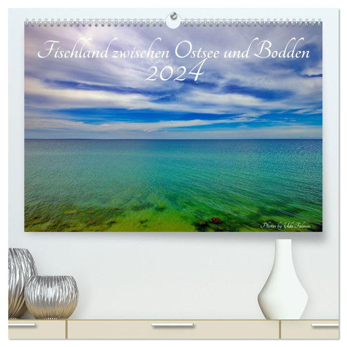 Fischland entre la mer Baltique et Bodden (Calendrier mural CALVENDO Premium 2024) 