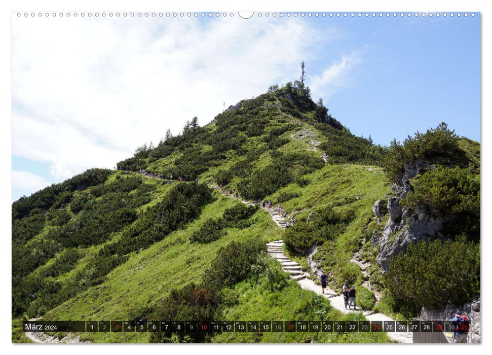 Berchtesgadener Land - Fantastiquement beau (calendrier mural CALVENDO 2024) 