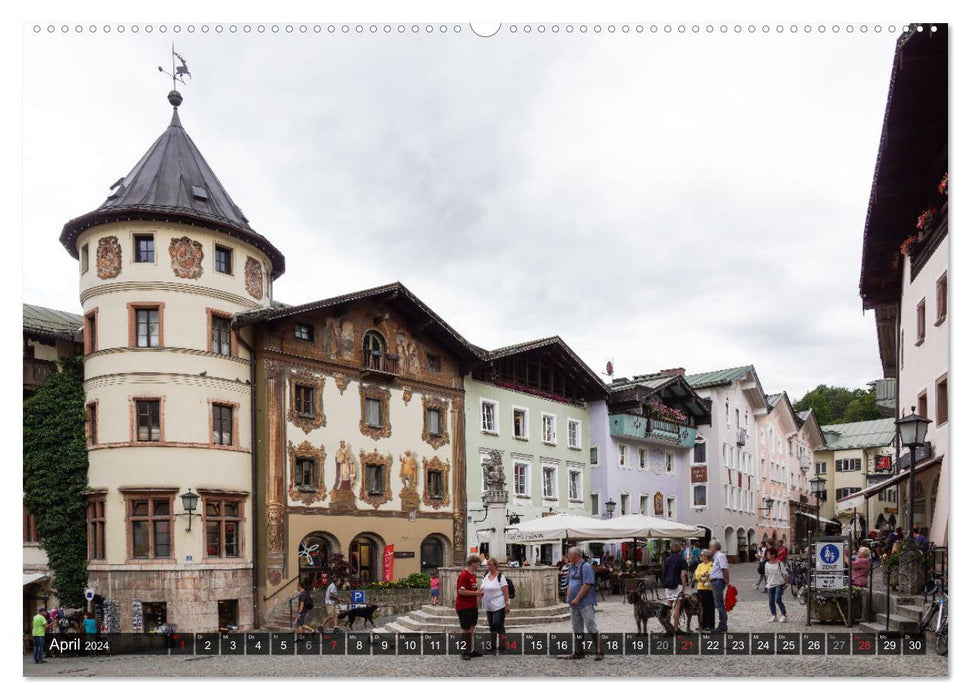 Berchtesgadener Land - Fantastically beautiful (CALVENDO wall calendar 2024) 