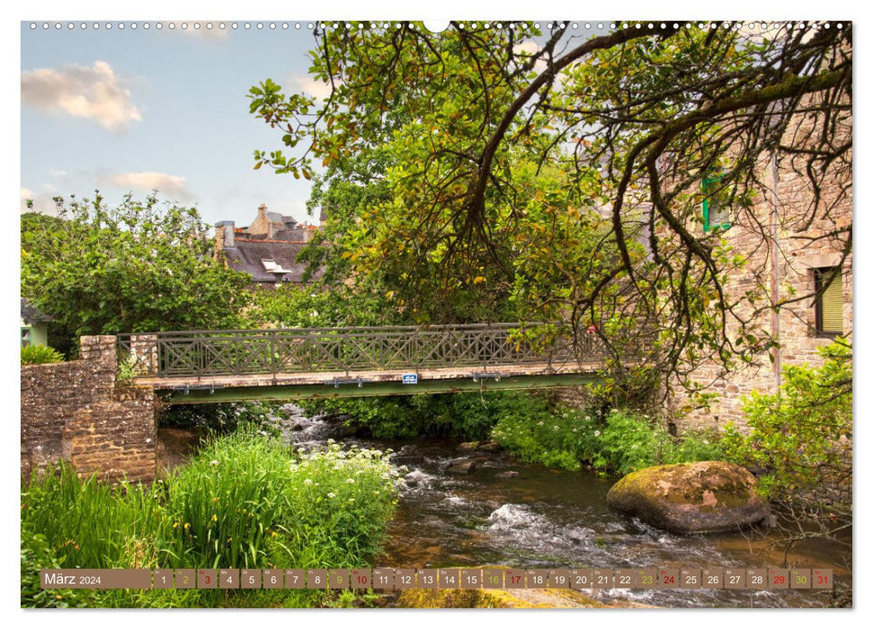 Pont-Aven Bretagne (CALVENDO Premium Wandkalender 2024)
