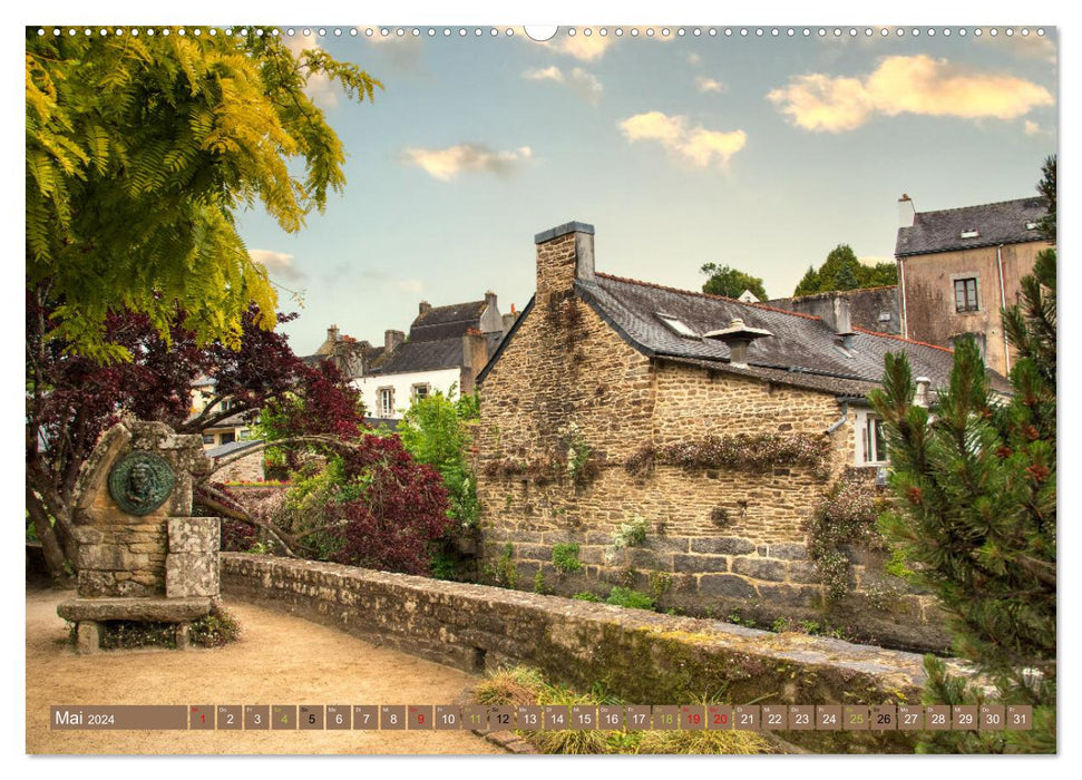 Pont-Aven Brittany (CALVENDO Premium Wall Calendar 2024) 