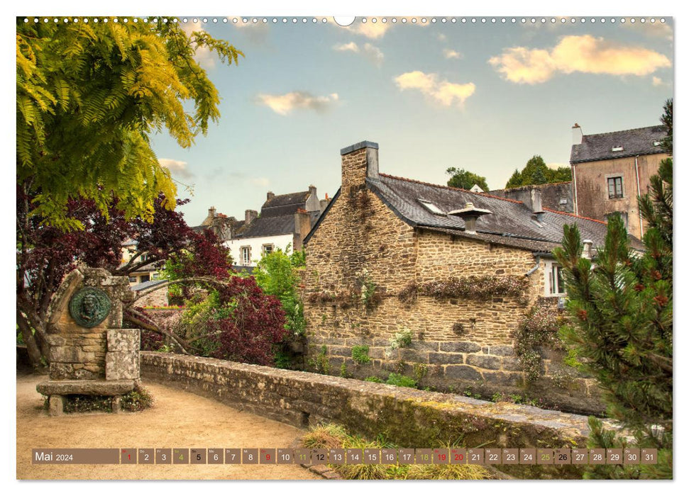 Pont-Aven Bretagne (CALVENDO Premium Wandkalender 2024)