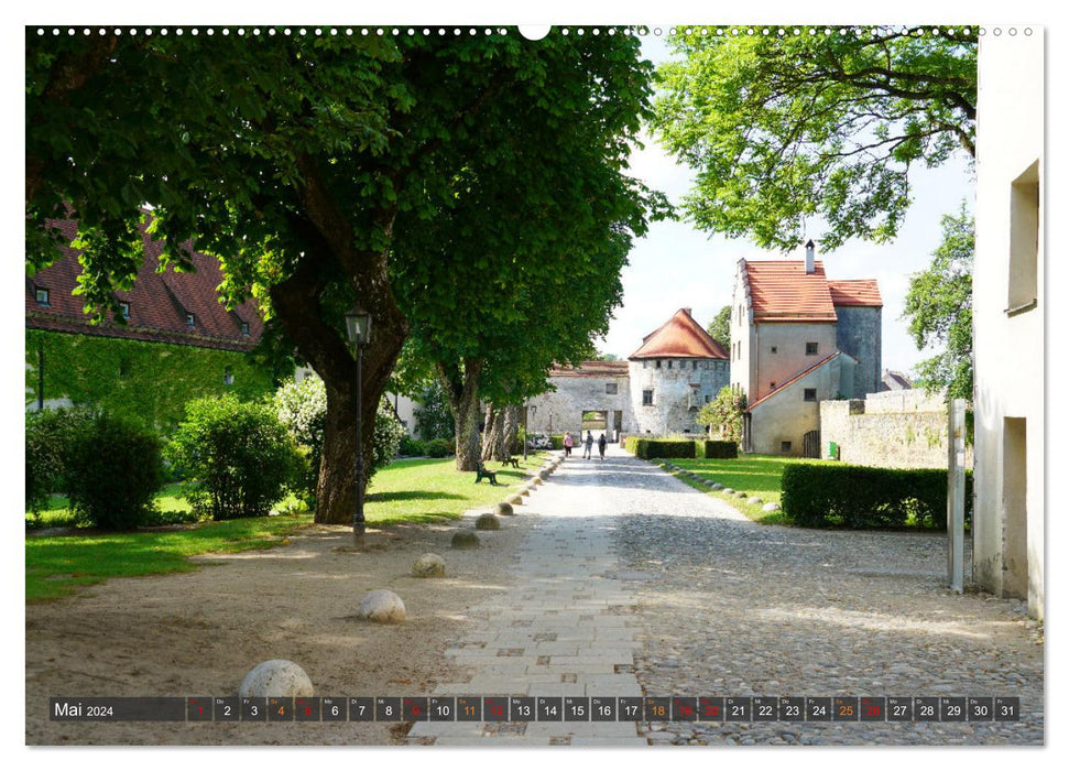 Excursion to Burghausen Castle (CALVENDO wall calendar 2024) 