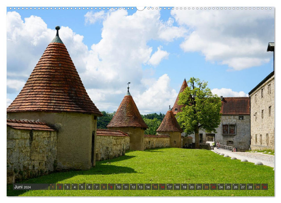 Excursion to Burghausen Castle (CALVENDO wall calendar 2024) 