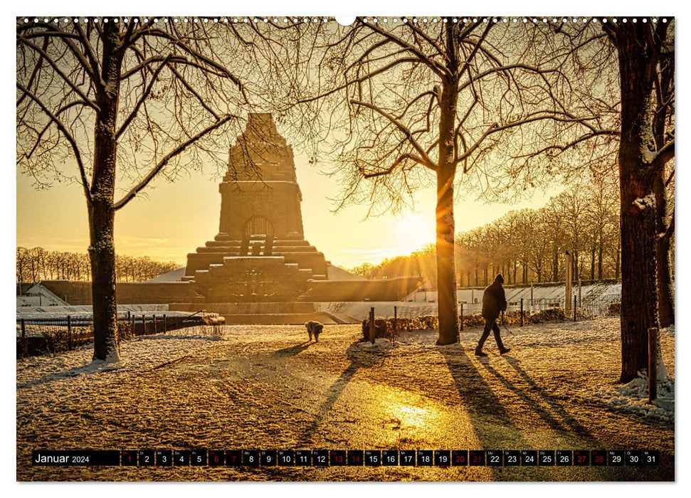 Leipzig Calendar Perspectives (CALVENDO Premium Wall Calendar 2024) 