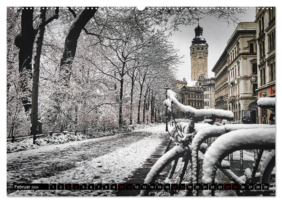 Leipzig Calendar Perspectives (CALVENDO Premium Wall Calendar 2024) 