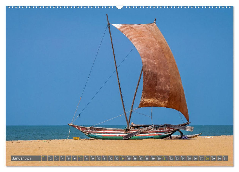 Sri Lanka - scenic diversity (CALVENDO Premium Wall Calendar 2024) 