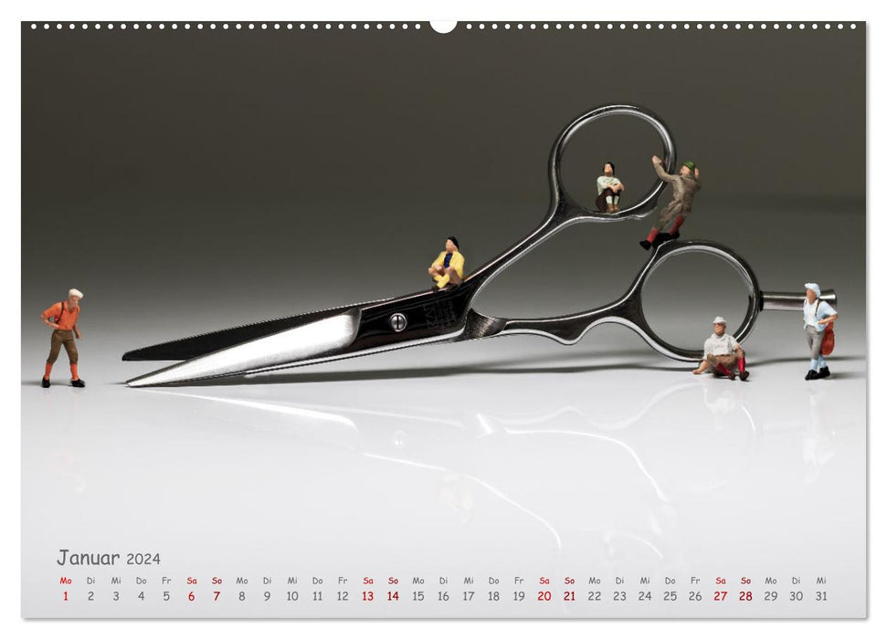 Hair-like times (CALVENDO Premium Wall Calendar 2024) 