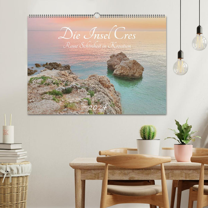 L'île de Cres - beauté brute en Croatie (calendrier mural CALVENDO 2024) 