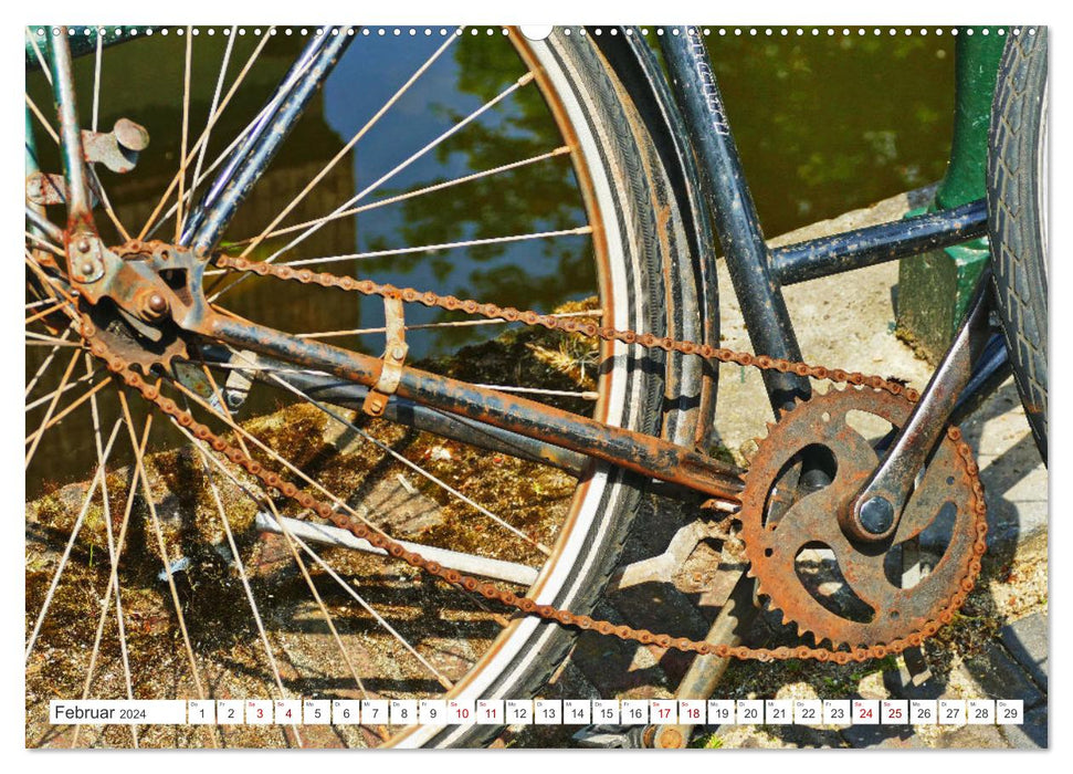 Fahr mal wieder Fahrrad (CALVENDO Premium Wandkalender 2024)