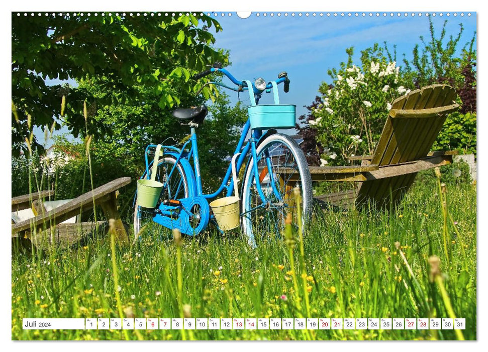 Ride a bike again (CALVENDO Premium Wall Calendar 2024) 