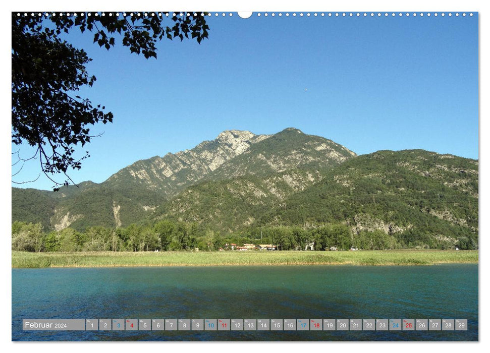 Frioul, montagnes et mer (calendrier mural CALVENDO 2024) 