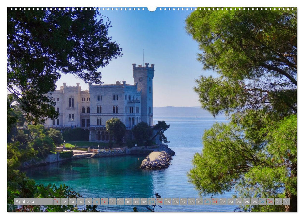 Friuli, mountains and sea (CALVENDO wall calendar 2024) 