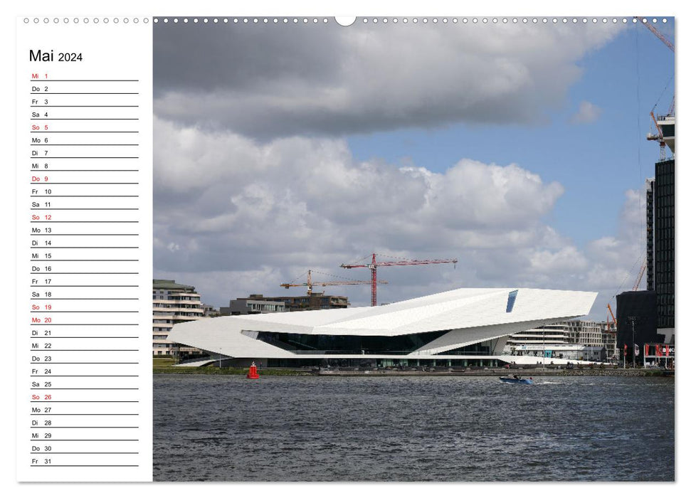 Dutch Architecture Birthday Calendar (CALVENDO Premium Wall Calendar 2024) 