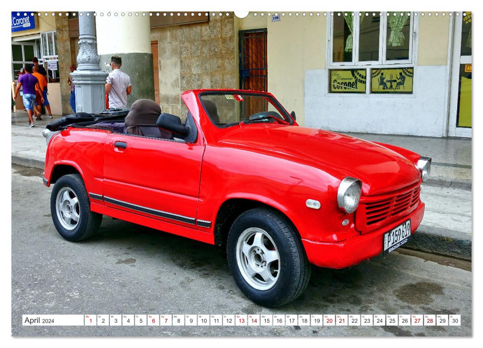 Fancy LLOYD - A cult car from the fifties in Cuba (CALVENDO wall calendar 2024) 