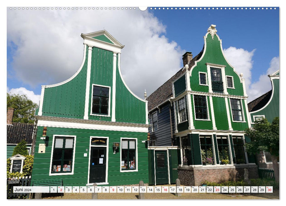 Holländische Architektur (CALVENDO Premium Wandkalender 2024)