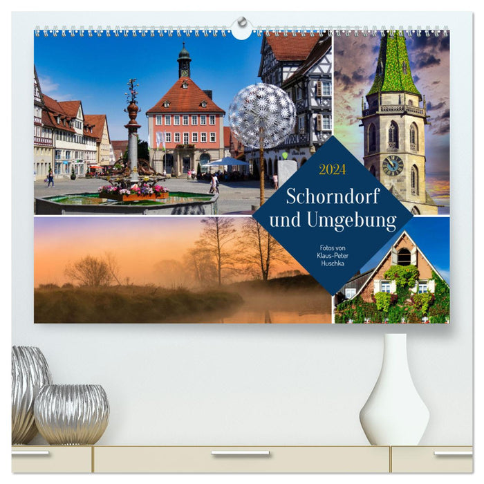 Schorndorf und Umgebung (CALVENDO Premium Wandkalender 2024)