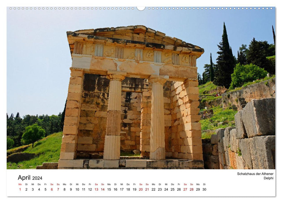 Le nord de la Grèce (Calvendo Premium Wall Calendar 2024) 