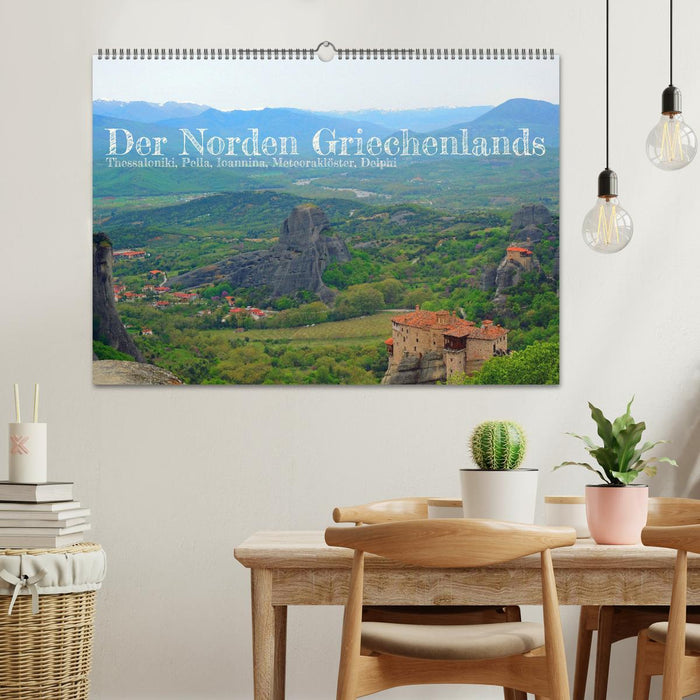 Der Norden Griechenlands (CALVENDO Wandkalender 2024)