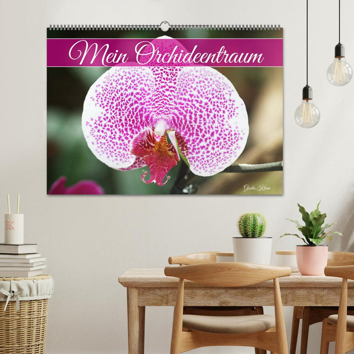 Mein Orchideentraum (CALVENDO Wandkalender 2024)