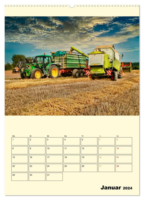 Landwirtschaft - digital in die Zukunft (CALVENDO Premium Wandkalender 2024)