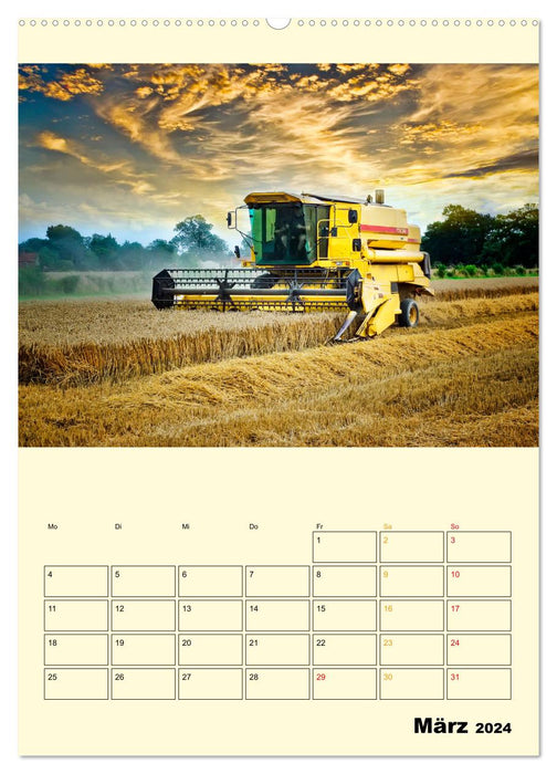 Landwirtschaft - digital in die Zukunft (CALVENDO Premium Wandkalender 2024)