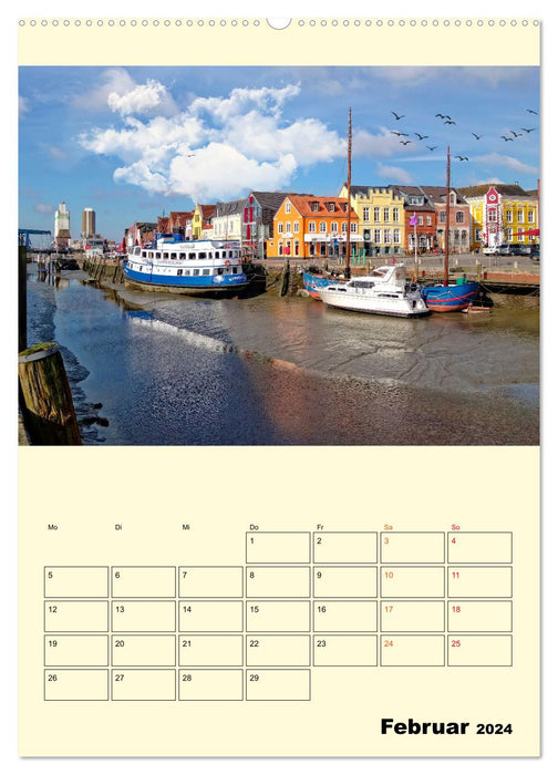 My beloved North Sea (CALVENDO Premium Wall Calendar 2024) 