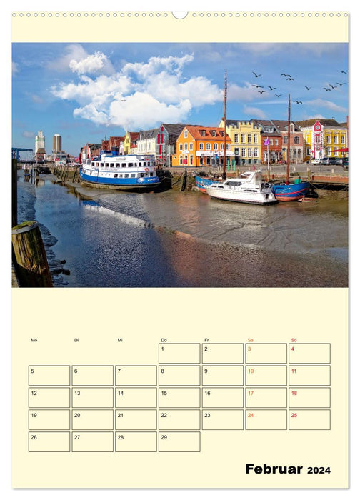 Meine geliebte Nordsee (CALVENDO Premium Wandkalender 2024)