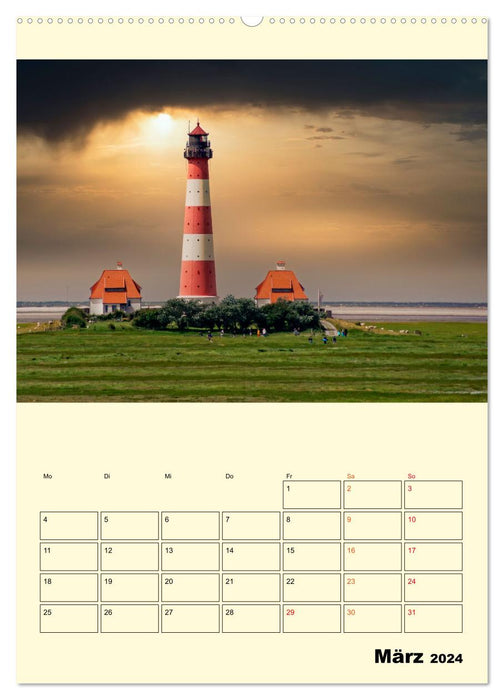Meine geliebte Nordsee (CALVENDO Premium Wandkalender 2024)