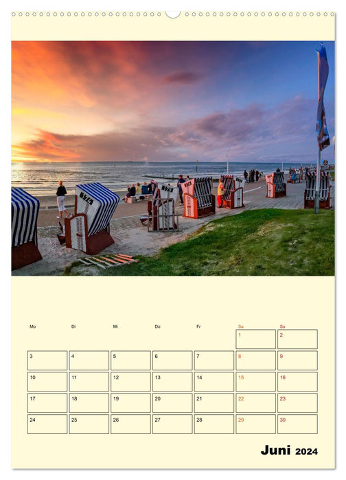 Meine geliebte Nordsee (CALVENDO Premium Wandkalender 2024)