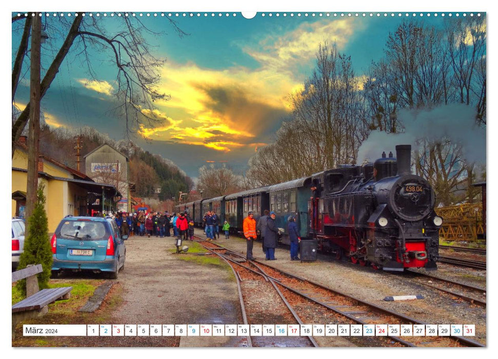 Lockendes Oberösterreich (CALVENDO Premium Wandkalender 2024)