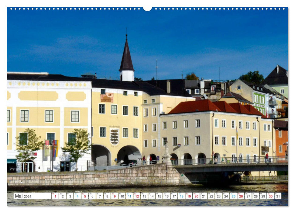 Lockendes Oberösterreich (CALVENDO Premium Wandkalender 2024)