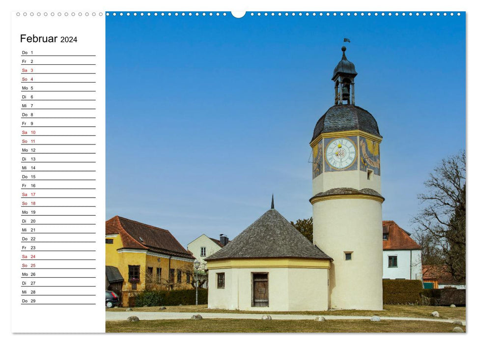 Burghausen an der Salzach (CALVENDO Wandkalender 2024)