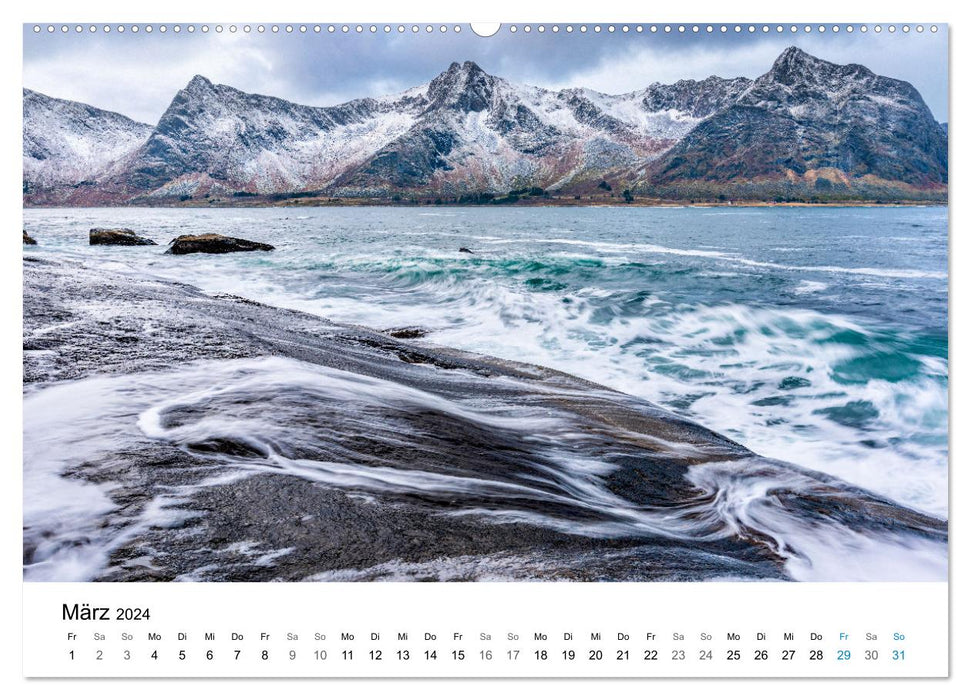 MAGICAL NORWAY (CALVENDO Premium Wall Calendar 2024) 