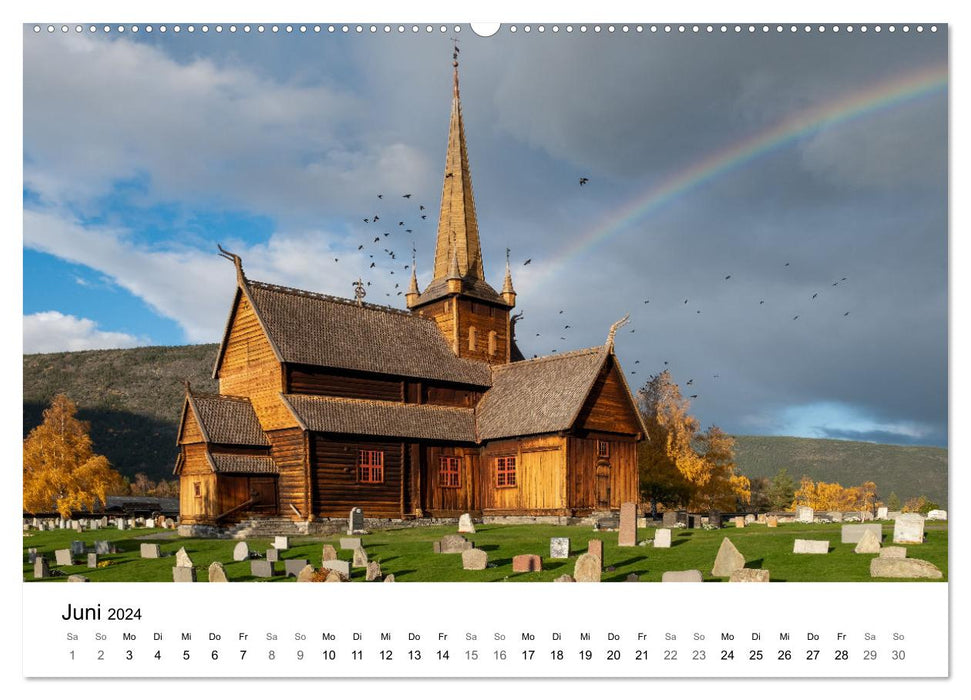 ZAUBERHAFTES NORWEGEN (CALVENDO Premium Wandkalender 2024)