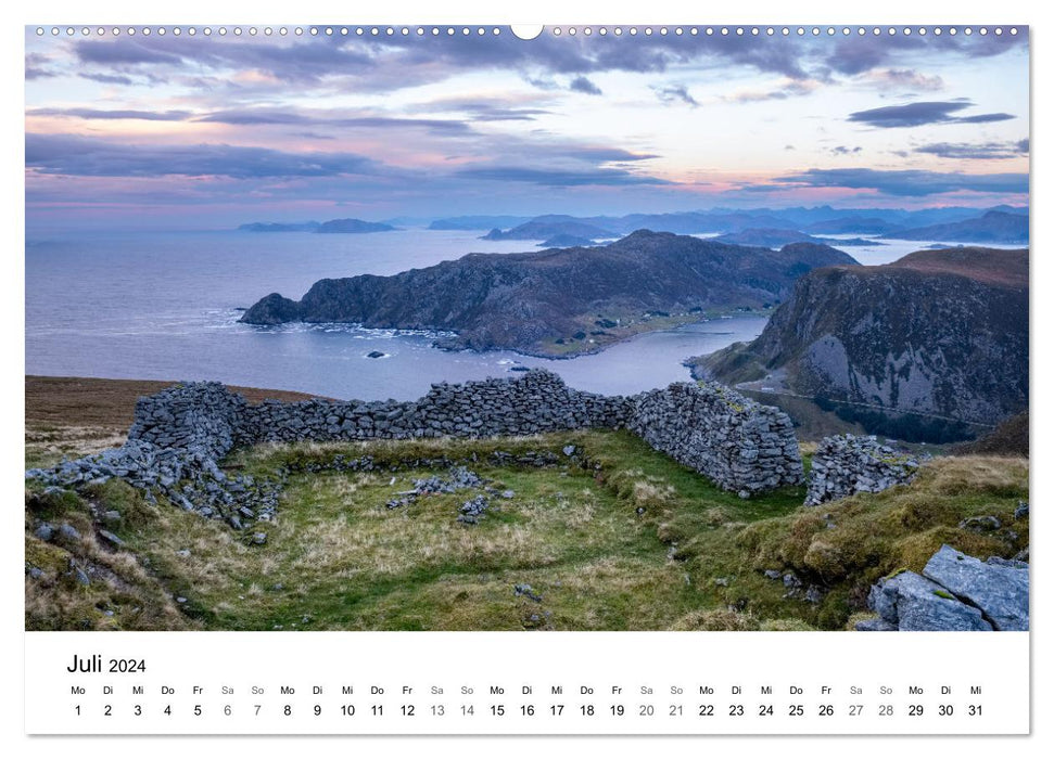 MAGICAL NORWAY (CALVENDO Premium Wall Calendar 2024) 