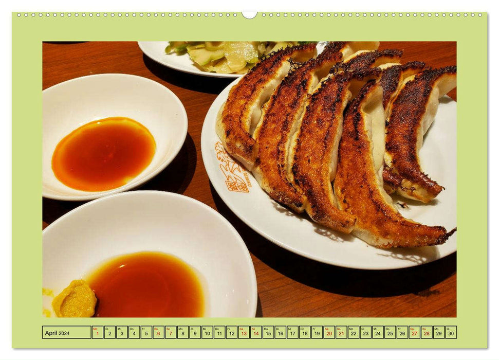 Die Asiatische Küche - Eine kulinarische Reise durch Asien (CALVENDO Premium Wandkalender 2024)