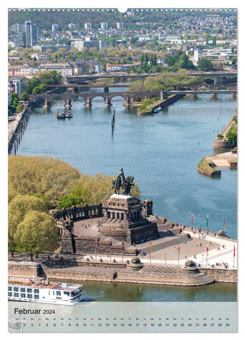 Koblenz Impressionen (CALVENDO Wandkalender 2024)