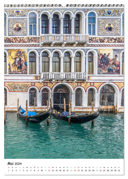 Venedig - Magische Impressionen (CALVENDO Premium Wandkalender 2024)