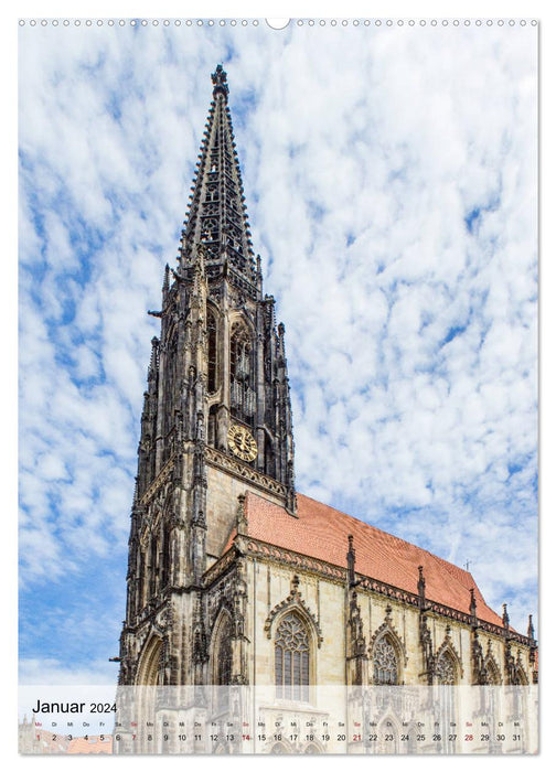 Historisches Münster (CALVENDO Wandkalender 2024)
