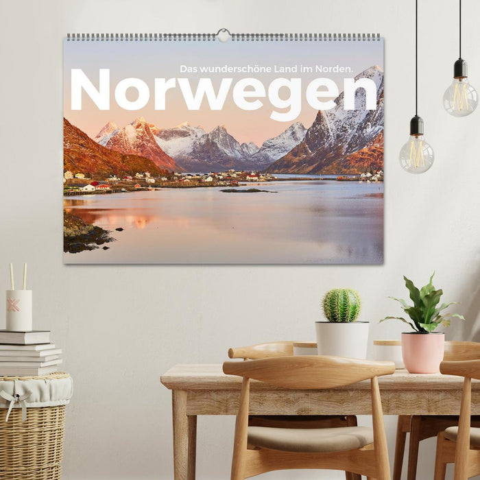 Norwegen - Das wunderschöne Land im Norden. (CALVENDO Wandkalender 2024)