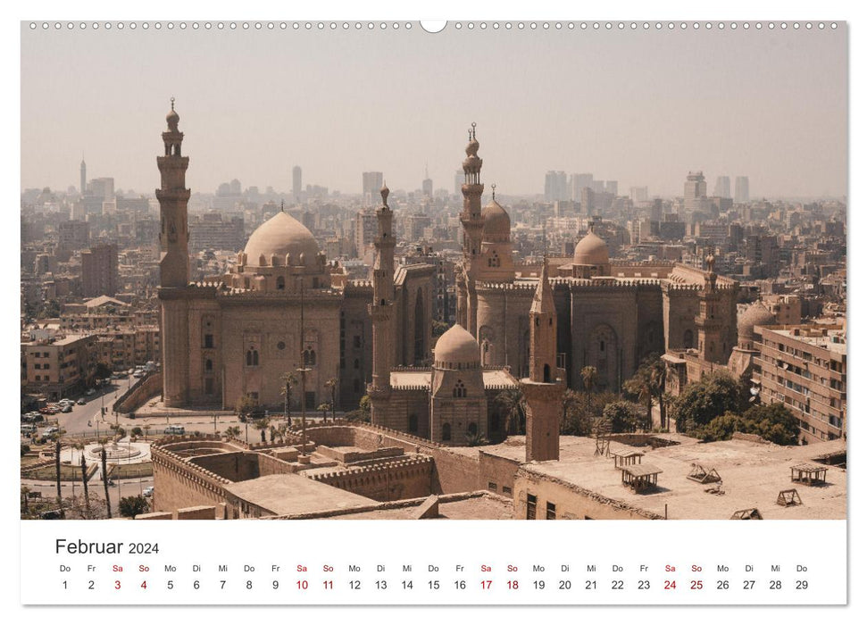 Ägypten - Im Land der Pyramiden. (CALVENDO Premium Wandkalender 2024)